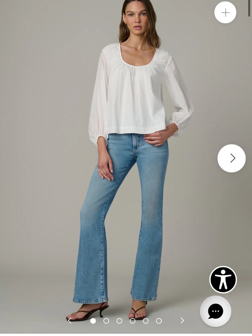 Joe's Jeans The Molly Light Blue Flare Jeans